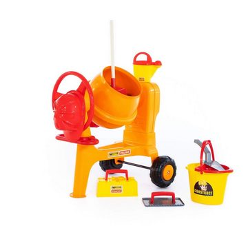 WADER QUALITY TOYS Outdoor-Spielzeug Mischmaschine mit Baustellenset 8-tlg. im Karton