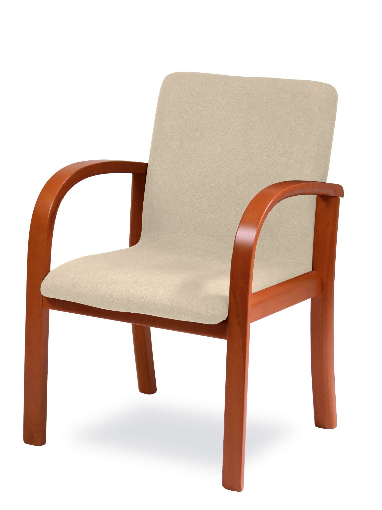 Home affaire Esszimmersessel LINA707 (1-St), Extra-confort, Fleckenabweisendes Gewebe, Massivholz