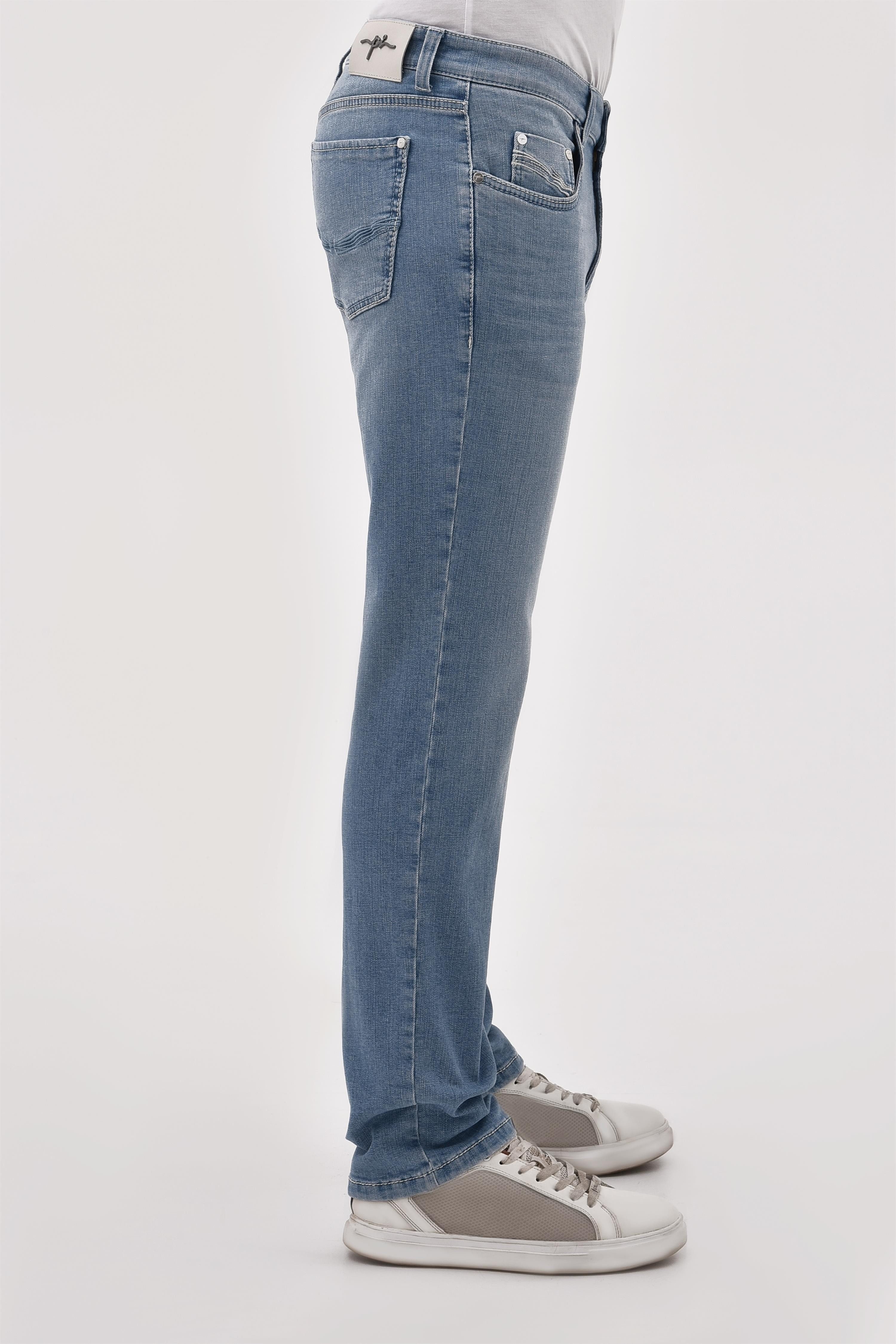 Project Indigo 5-Pocket-Jeans PROJECT INDIGO M 1.05 RAY light blue used buffies 5105 5094.6844 – Bild 3 von 4