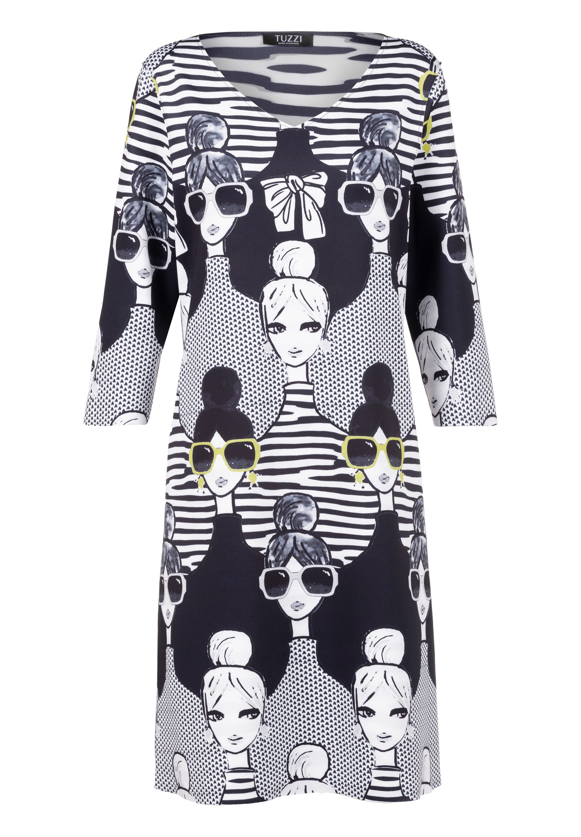 TUZZI Jerseykleid mit Alloverprint