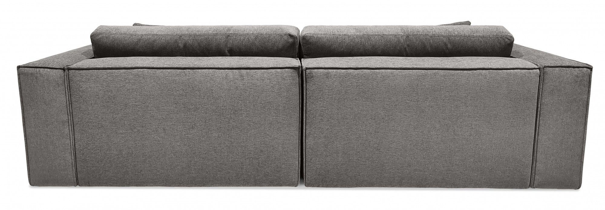 Style Farneta, of Places grey mit Zierkissen 3-Sitzer inkl. und Federn 2 Füllung Daunen,