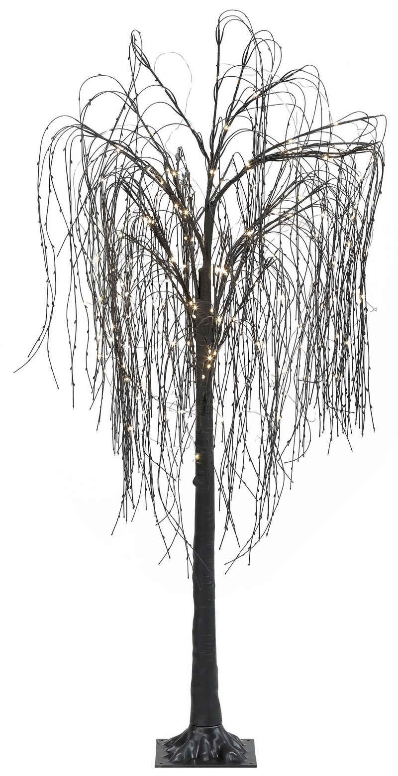 andas LED Baum »Trauerweide, Weihnachtsdeko aussen«, für den Innen- und Außenbereich