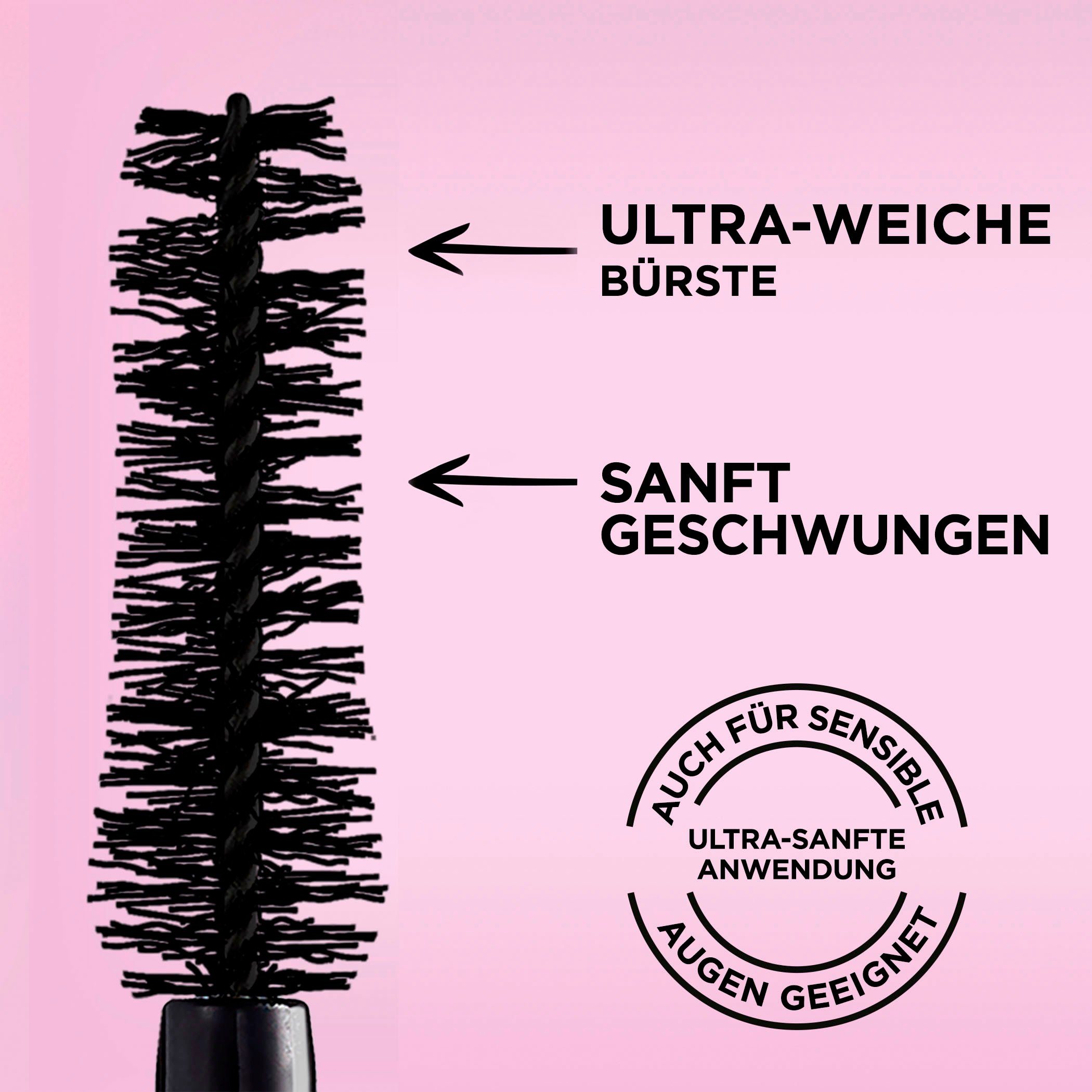L'ORÉAL PARIS Mascara LASH PARADISE INTENSE DP, sorgt für intensives Volumen und spektakuläre Länge – Bild 5 von 5