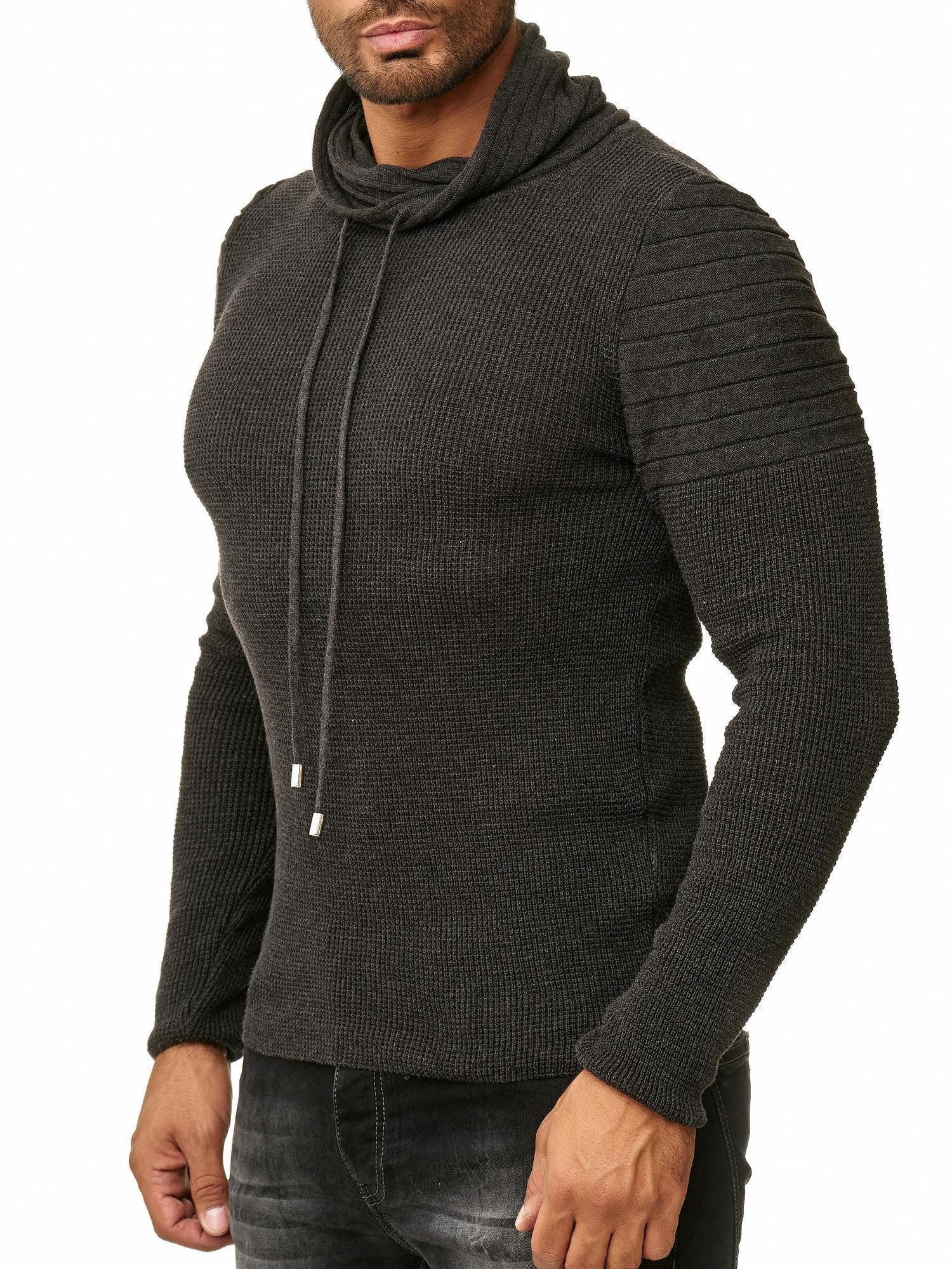 RedBridge Strickpullover Herren Strickpullover Rollkragen günstig online kaufen