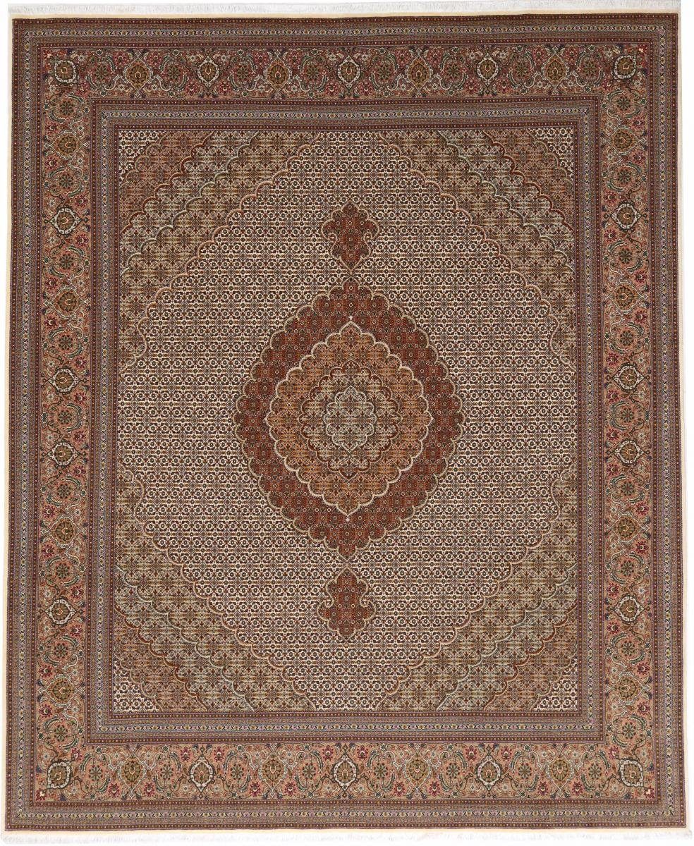 Orientteppich Täbriz Mahi 50Raj 250x301 Handgeknüpfter Orientteppich, Nain Trading, rechteckig, Höhe: 7 mm