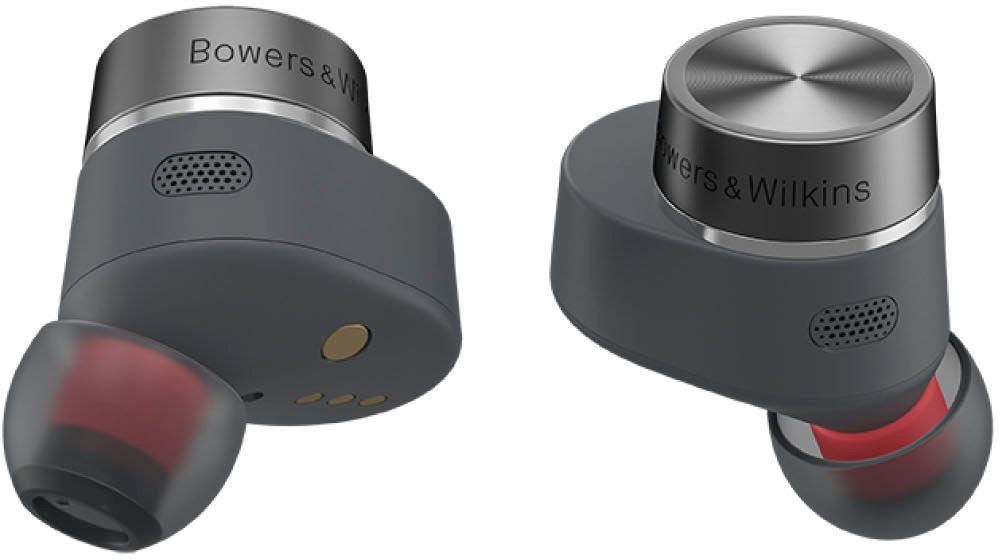 Bowers & Wilkins Pi5 Storm S2 True A2DP Cancelling Bluetooth, (Active Bluetooth) Bluetooth, aptX Kopfhörer AVRCP HFP, (ANC), Grey HSP, Noise Wireless