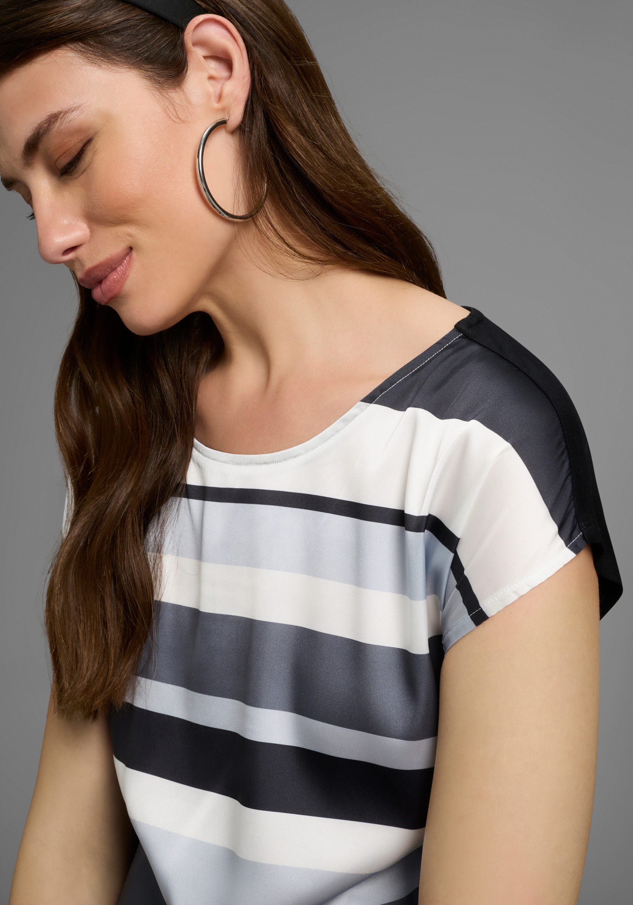 Laura Scott Shirtbluse in modischem Streifen-Design - NEUE FARBEN