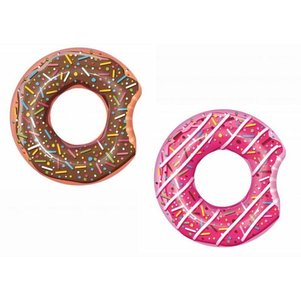 cm, 94 zufällige x Donut, 24 Bestway Schwimmring Stück 1 Farbe