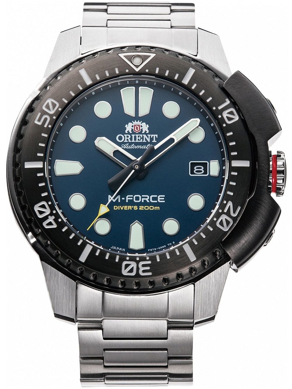 Orient Automatikuhr Orient RA-AC0L07L00B M-Force Automatik Herrenuhr 45mm 20ATM Orient RA-AC0L07L00B M-Force Automatik Herrenuhr 45mm 20ATM