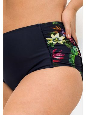 sheego by Joe Browns Bikini-Hose Große Größen in hohem Schnitt, mit Blumendruck
