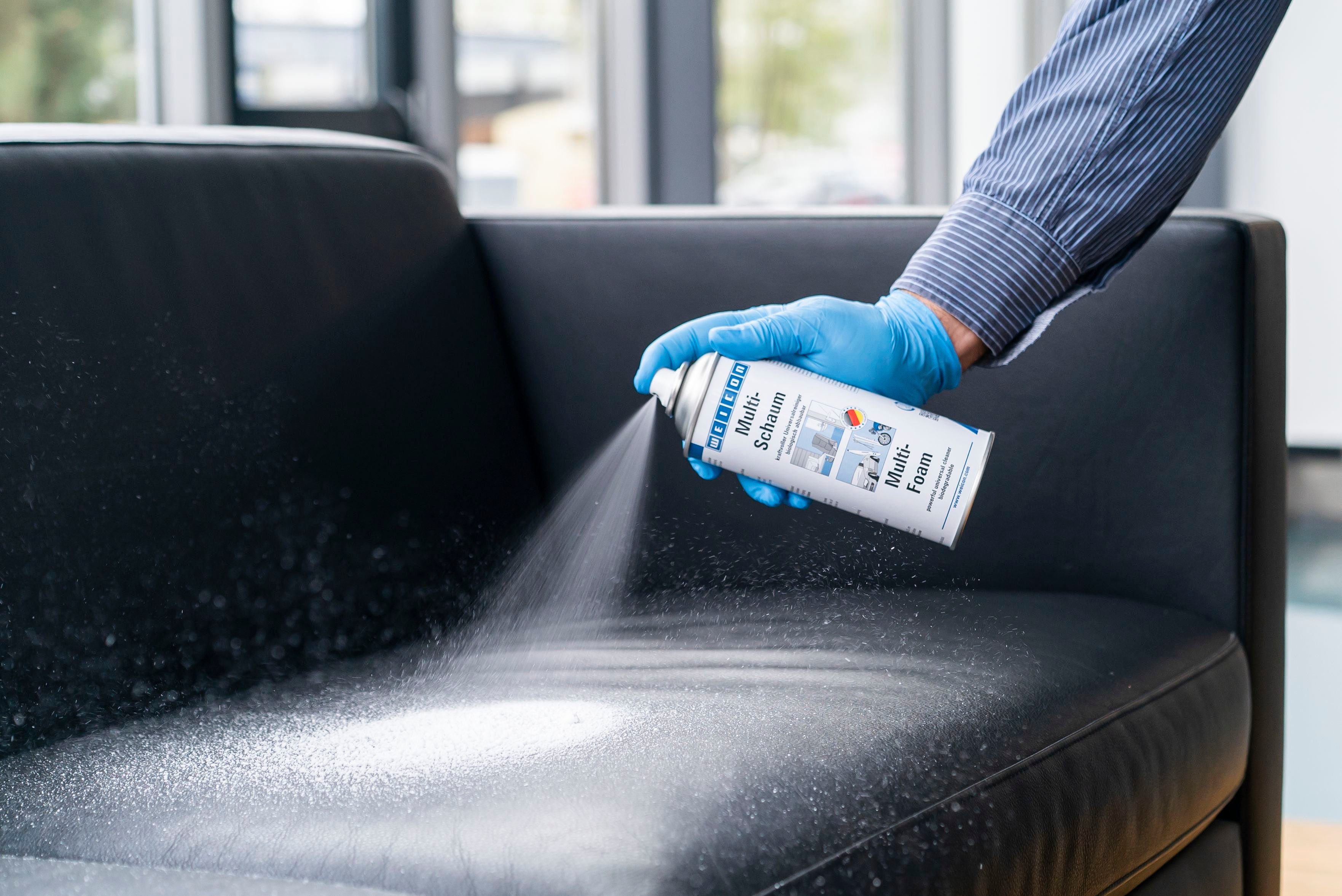 WEICON Multi-Schaum, kraftvoller Schaumreiniger, Universalreiniger Reinigungsspray (1x 400 ml Spraydose Universell einsetzbar)