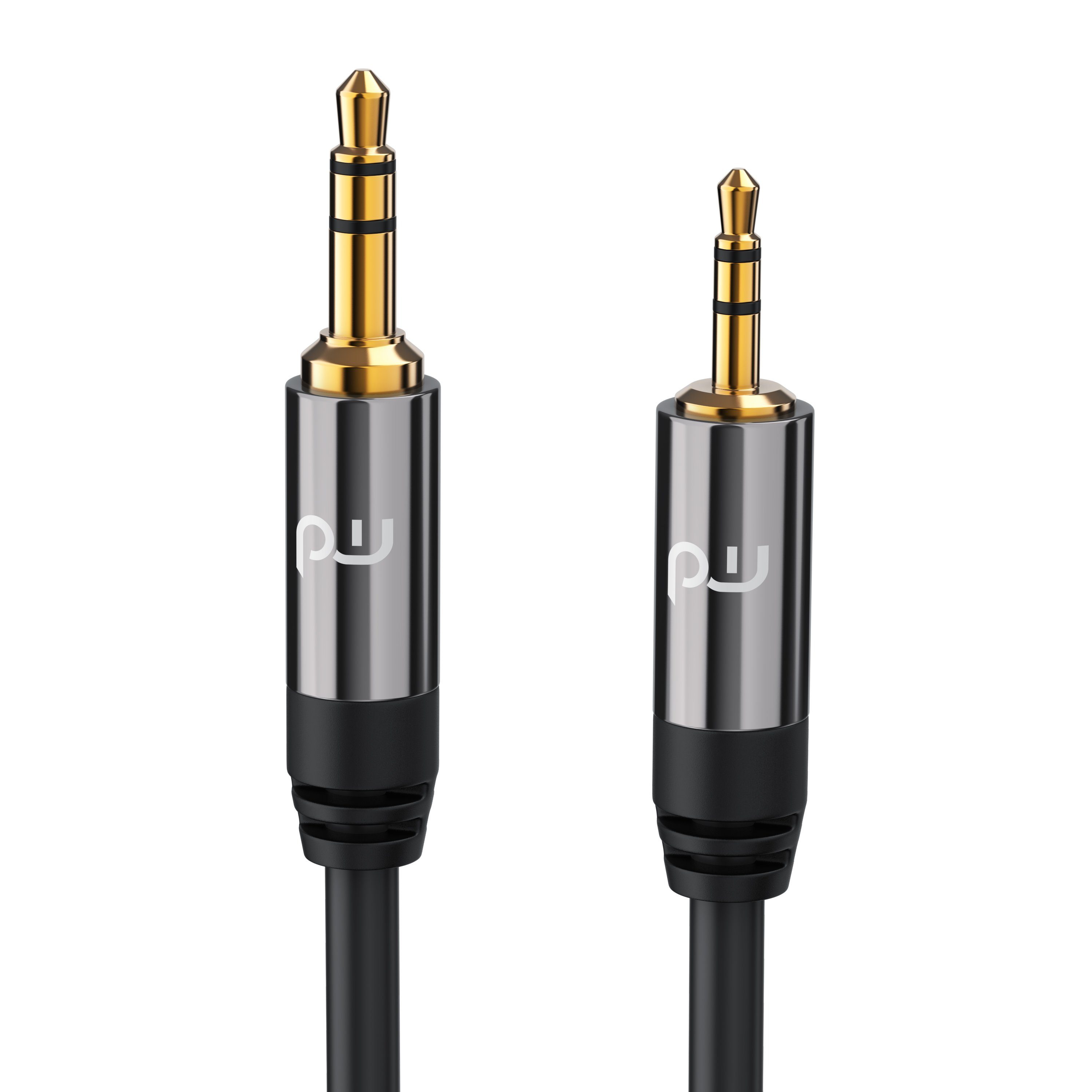 Primewire Audio-Kabel, AUX, 2,5-mm-Klinke, 3,5-mm-Klinke (150 cm), HiFi Audio Adapter Klinkenkabel / Verbindungskabel - 1,5m