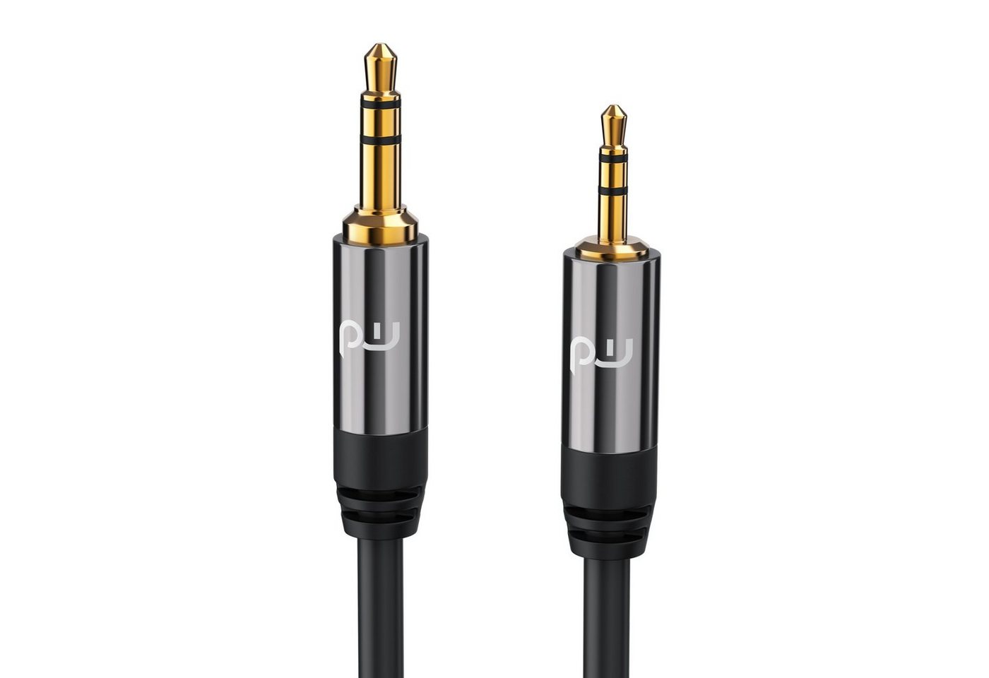 Primewire HiFi Audio Adapter Klinkenkabel / Verbindungskabel - 1,5m Audio-Kabel, AUX, 3,5-mm-Klinke, 2,5-mm-Klinke (150 cm), Stereo, für Smartphone, Auto, HiFi, klarer Sound ohne Störgeräusche
