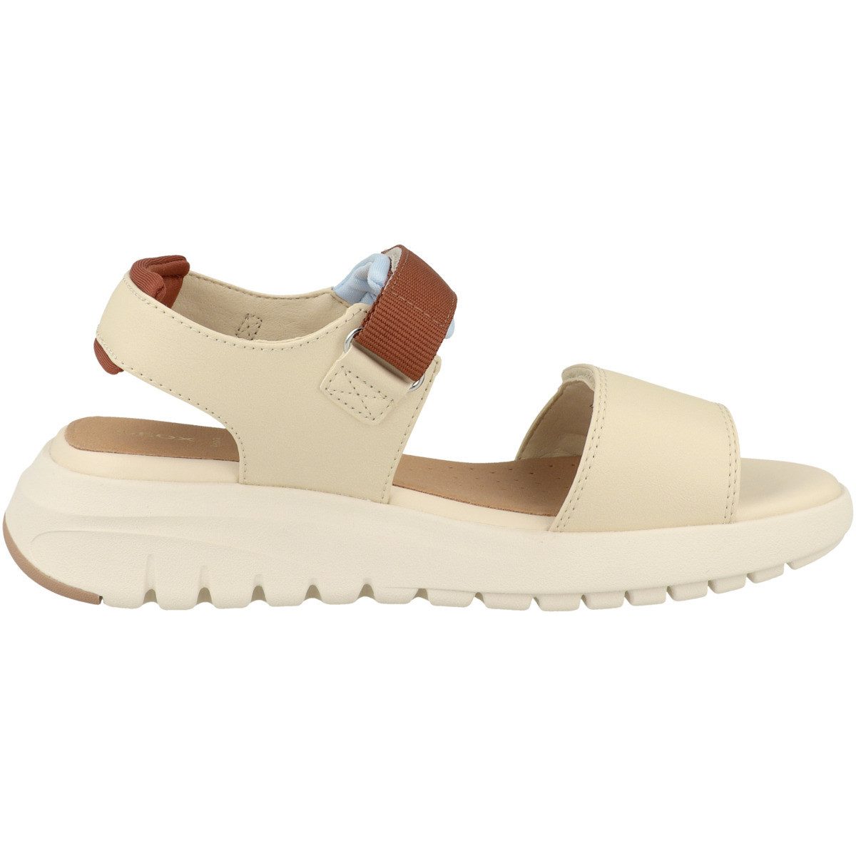 Geox D Flextride S Damen Sandale Sandaletten, Sommerschuhe, Badeschuhe, Riemchen, Schlappen