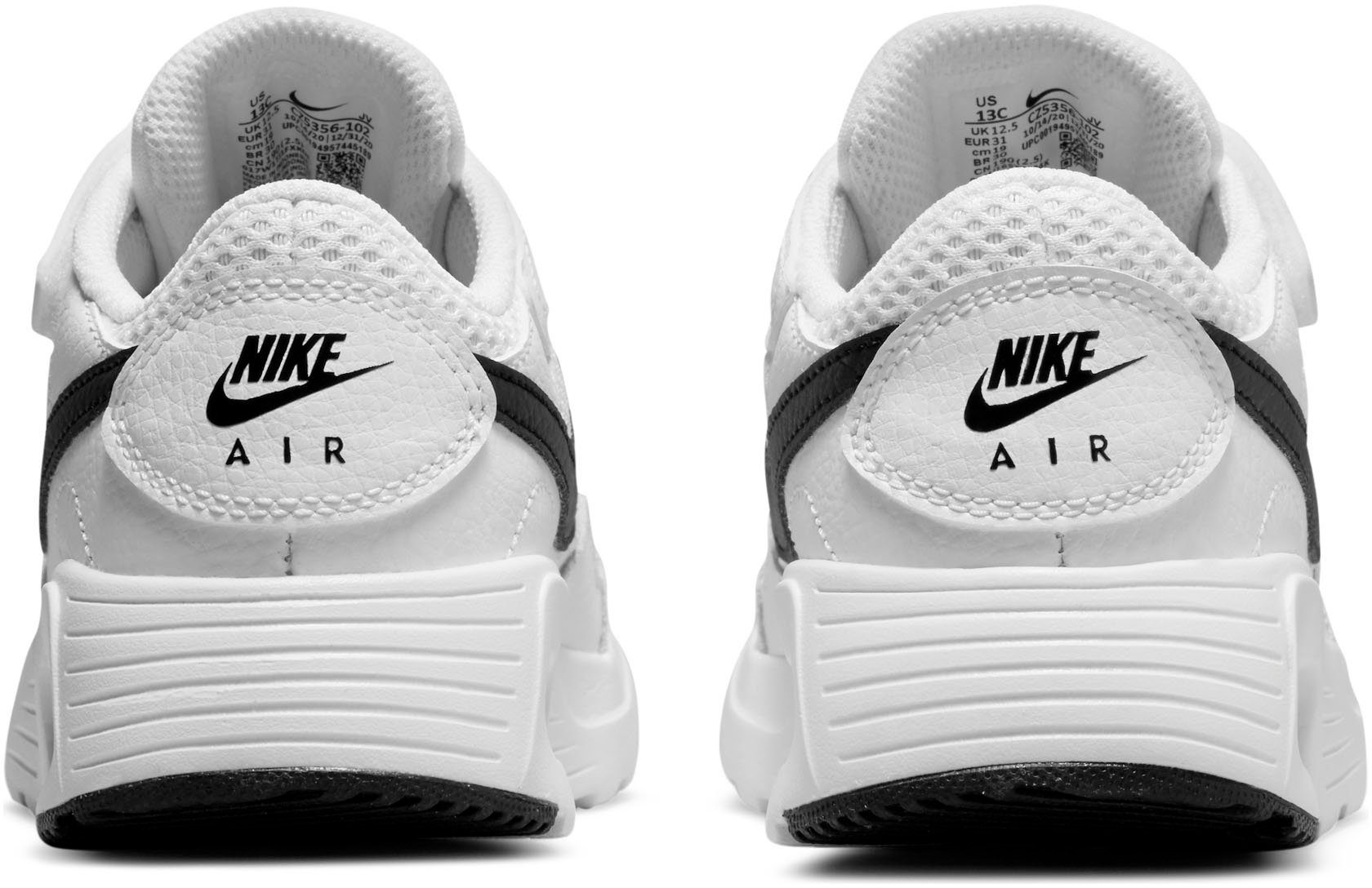 weiß-schwarz MAX Sneaker SC (PS) Sportswear AIR Nike
