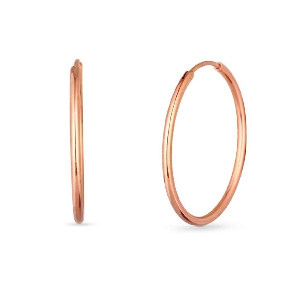VUCH Fingerring Nadèasové bronzové kruhy Rose Gold Yetta