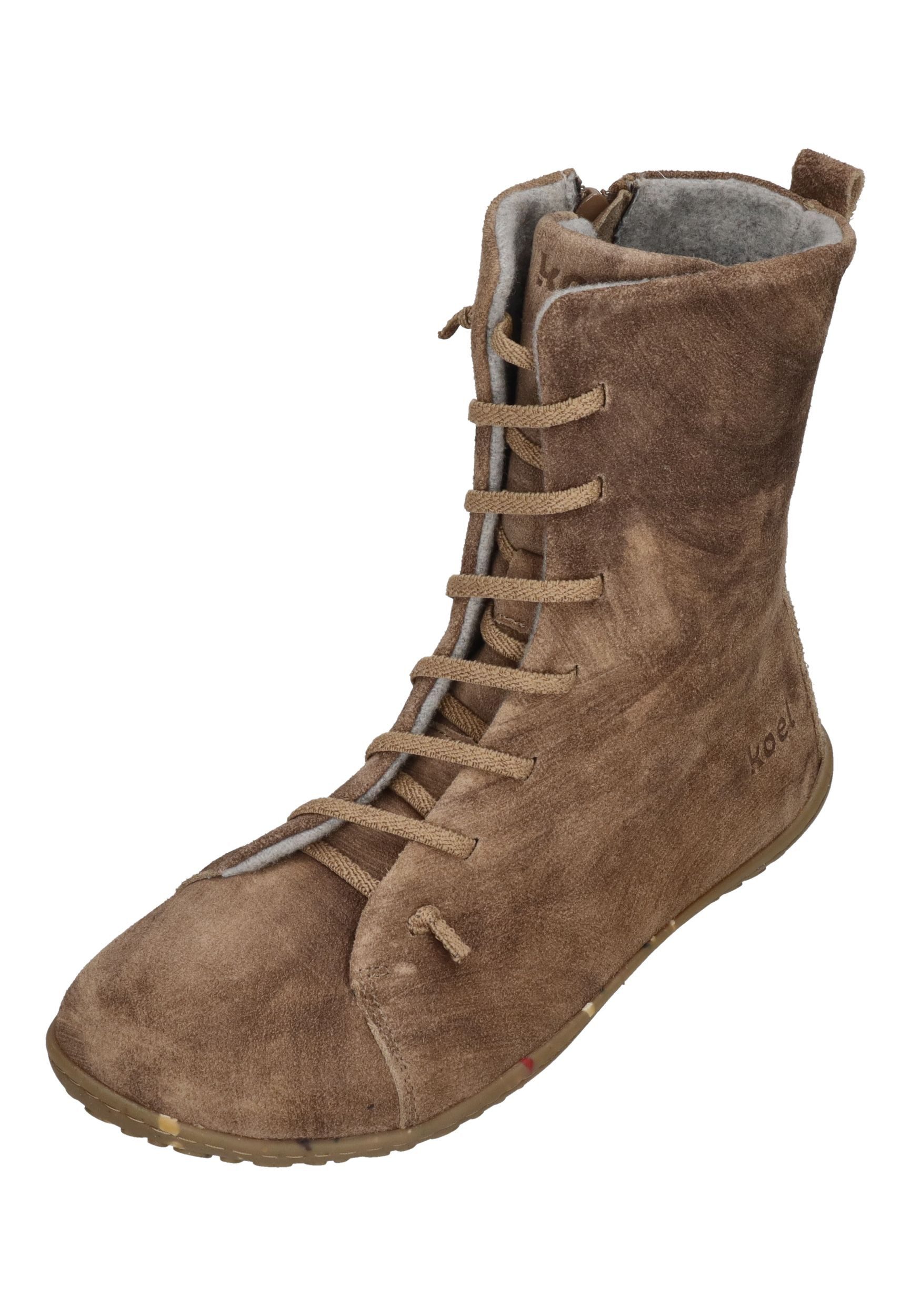 KOEL Idina Merino Barfußschuh Taupe