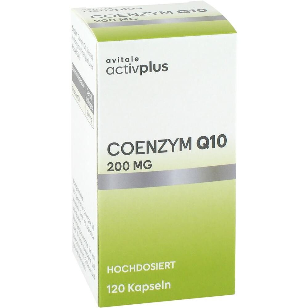 Avitale GmbH ACTIVPLUS Coenzym Q10 200 mg Kapseln Kapseln, 45.72 g