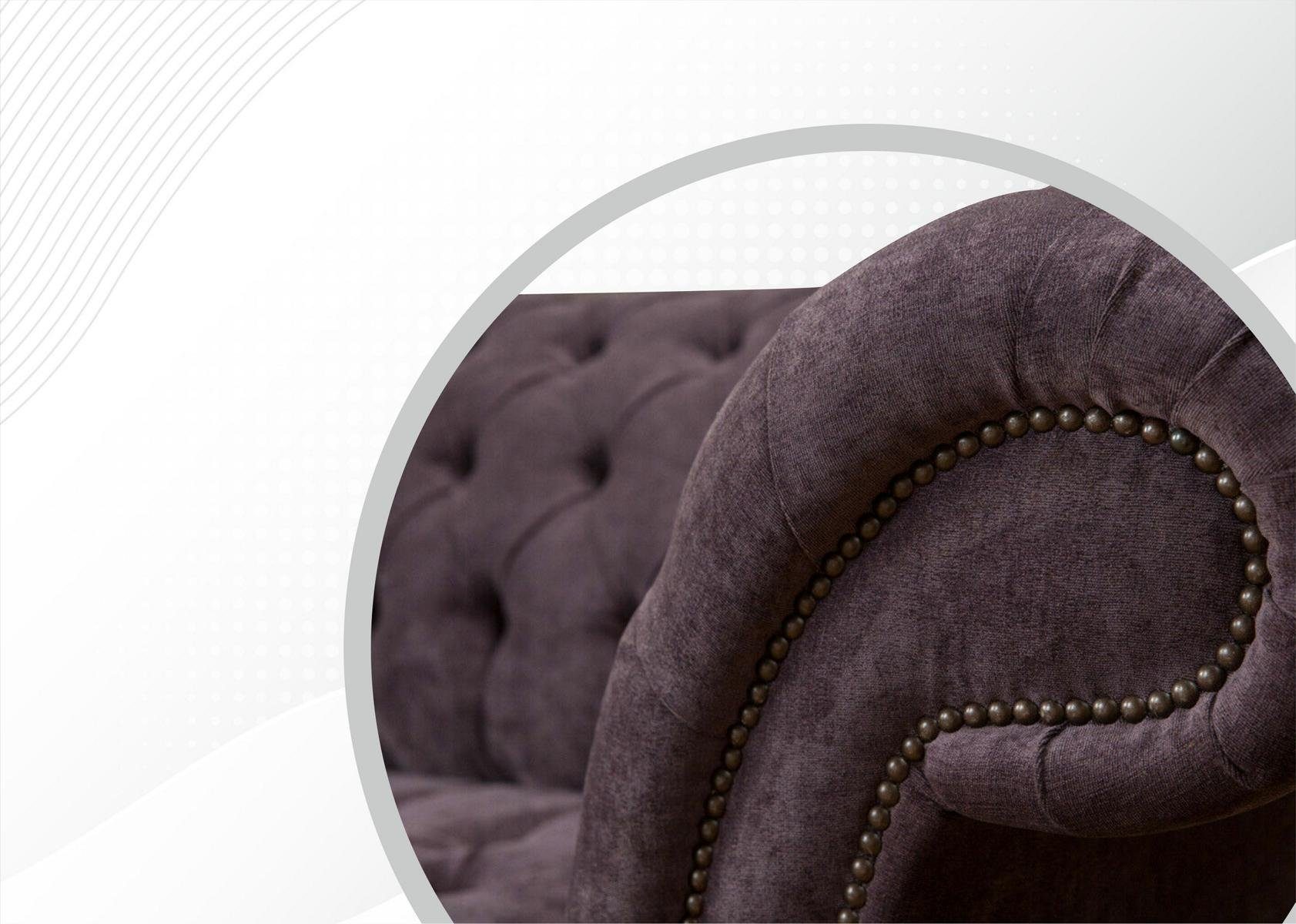 Design Chesterfield-Sofa, Chesterfield Sofa cm 4 265 Sitzer Couch Sofa JVmoebel