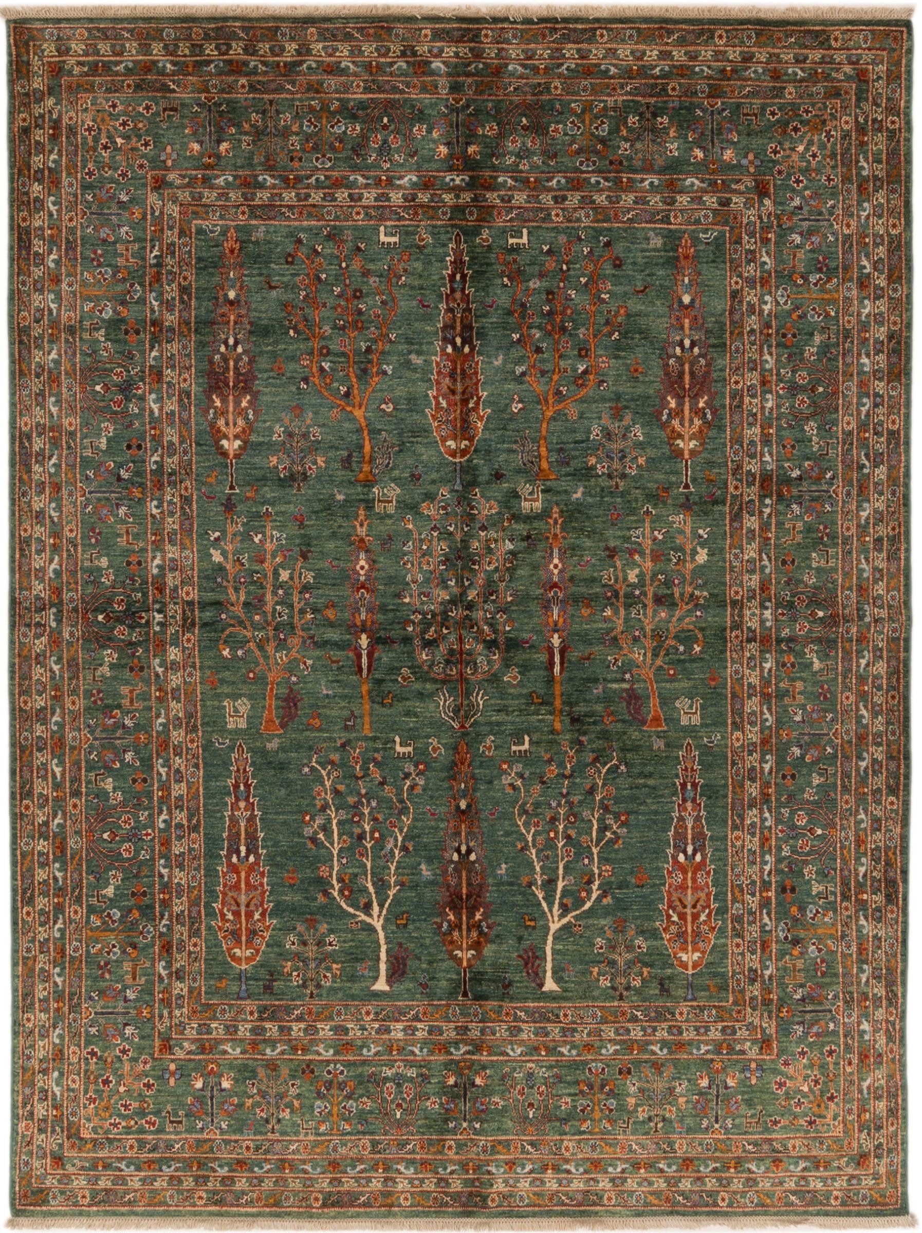 Orientteppich Arijana 181x240 Handgeknüpfter Orientteppich