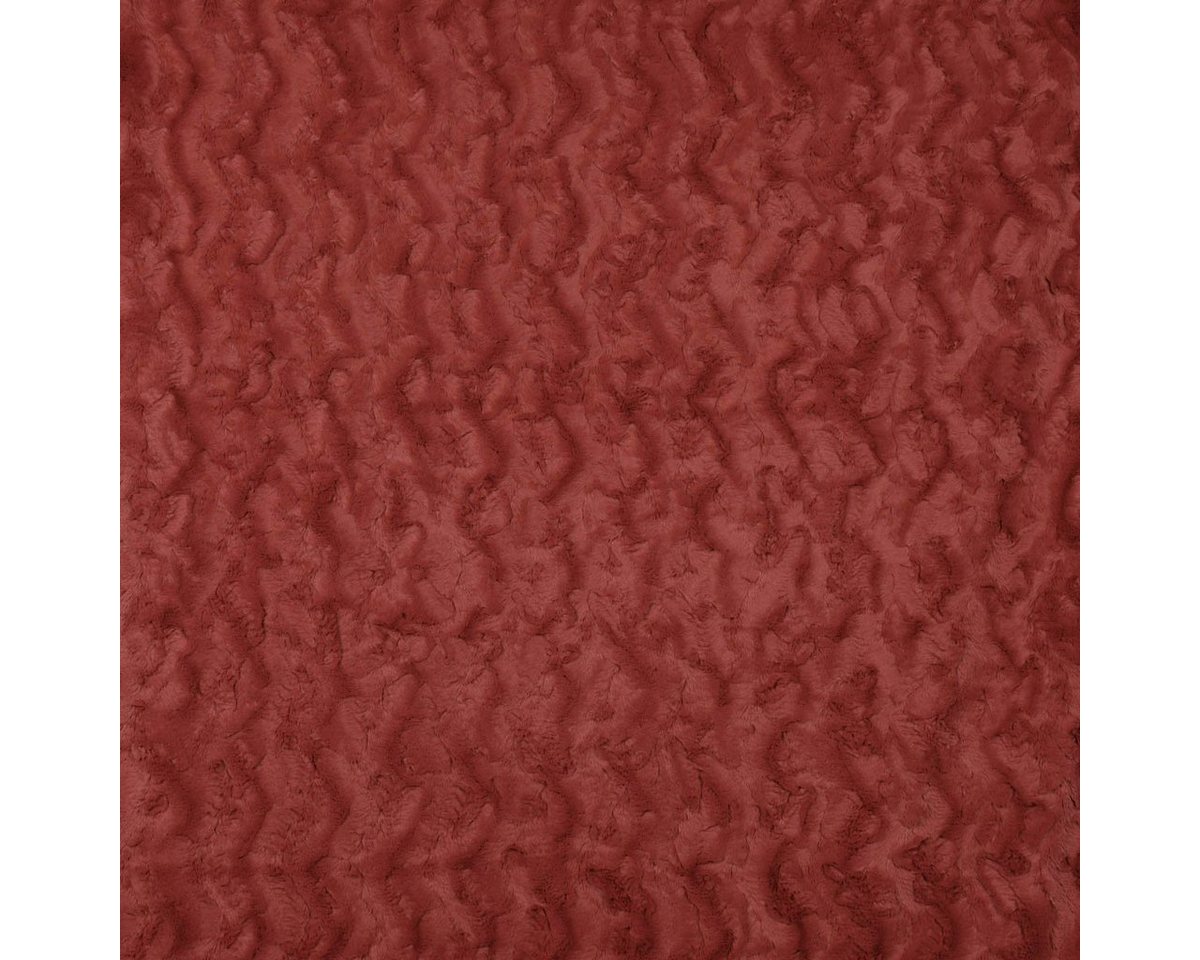 Thumbnail - SCHÖNER LEBEN. Stoff Fellimitat Kunstfell Wellen mauve 1,5m Breite