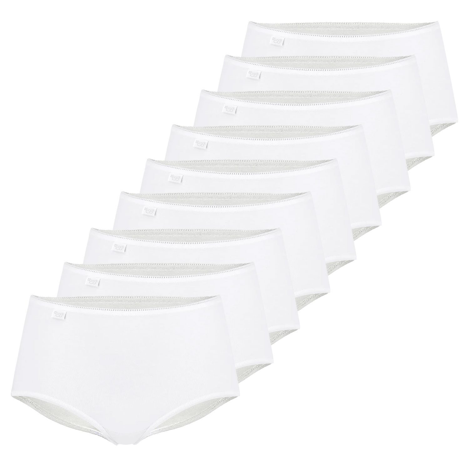 sloggi Slip 24/7 Cotton Midi Slips hüftiger Sitz, breite Seitenpartie, elastischer Bund