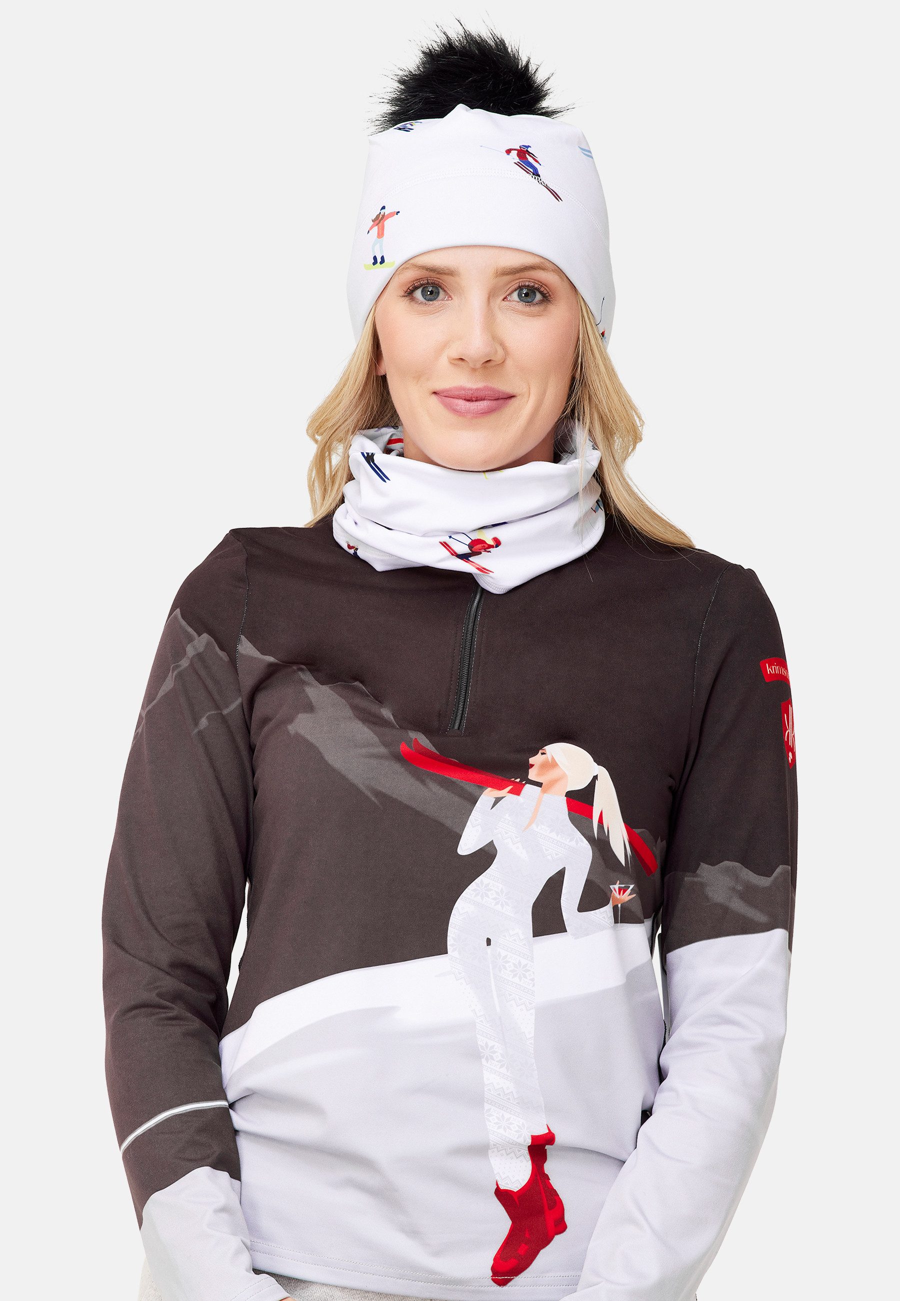 Krimson Klover Bommelmütze Multi Skiers günstig online kaufen