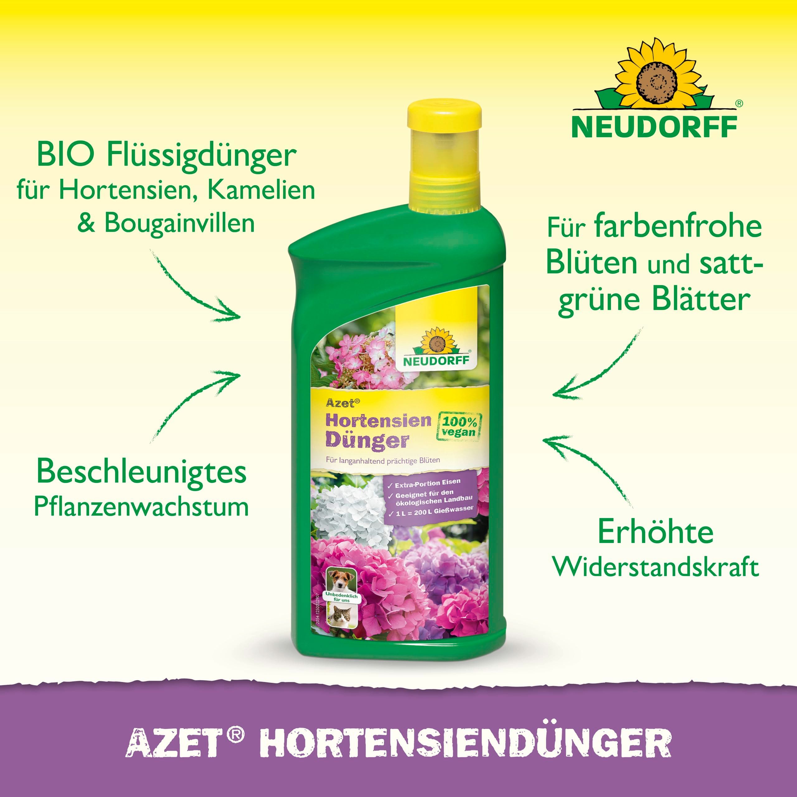 Neudorff Blumendünger Bio - Azet HortensienDünger günstig online kaufen