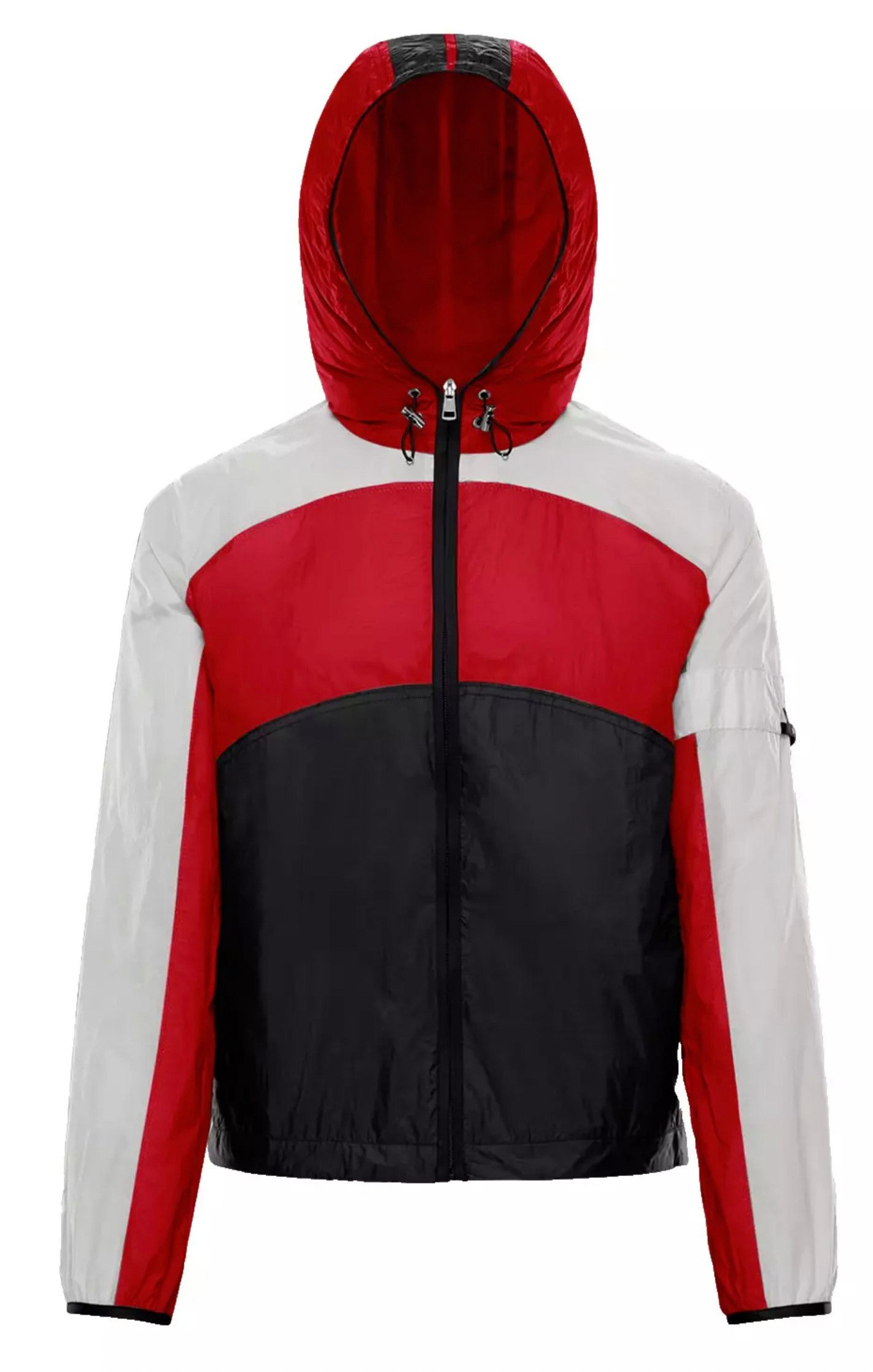 MONCLER Allwetterjacke GENIUS Craig Green Wind Parka Aus leichtem Nylon-Ripstop, wasser- und windabweisend