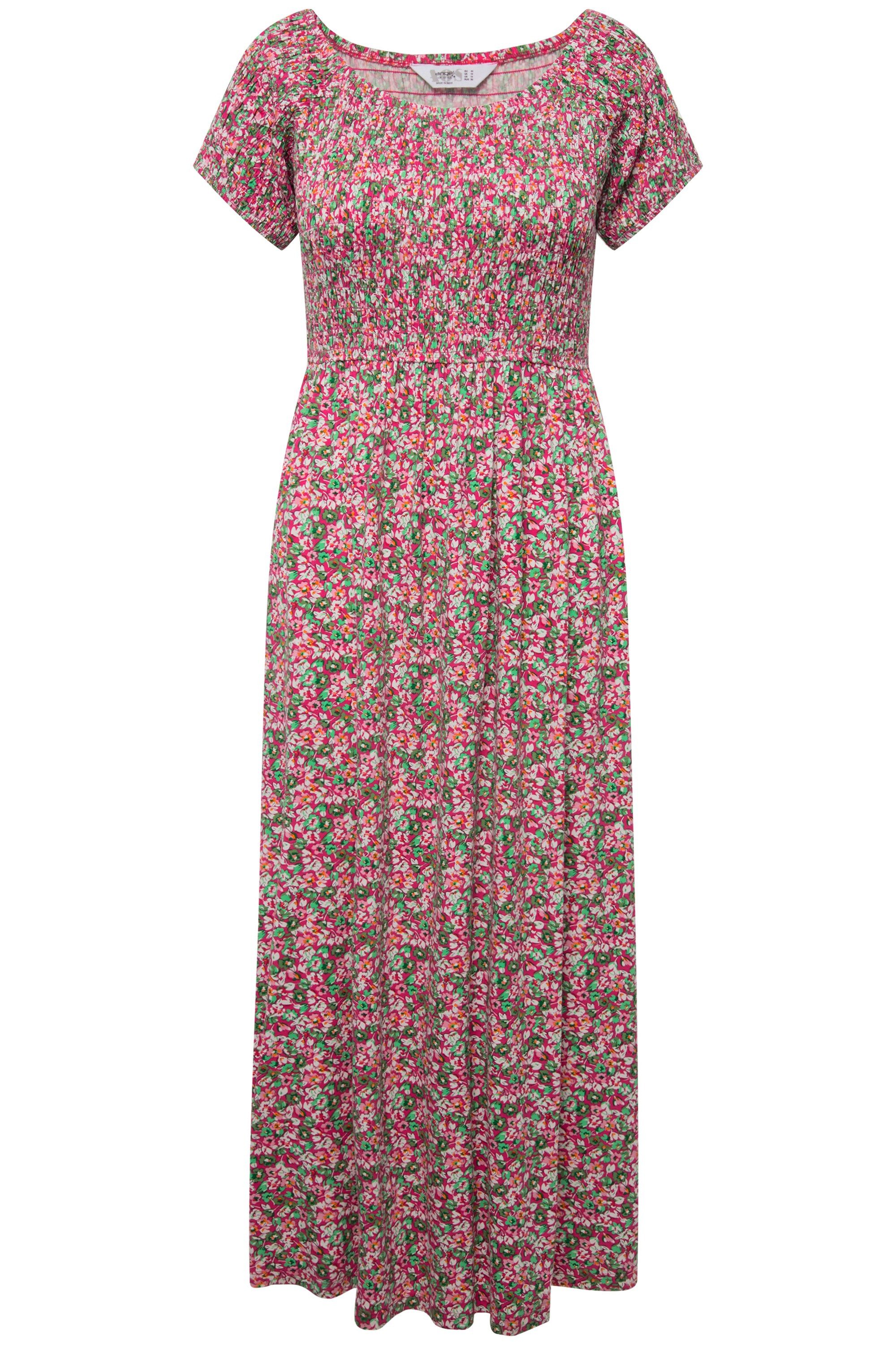 Angel of Style Jerseykleid Jersey-Maxikleid Alloverdruck günstig online kaufen