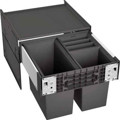 Blanco Mülltrennsystem »Select II 50/3«, Kunststoff, Stahlblech, 500 mm Untermass