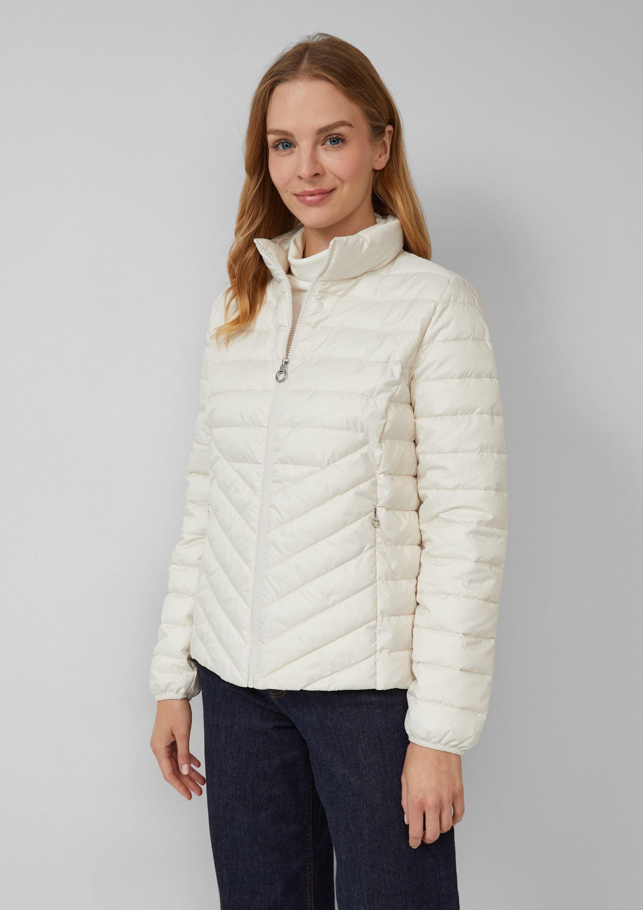 s.Oliver Funktionsjacke Outdoor-Jacke Leichte Steppjacke mit Pack-Funktion