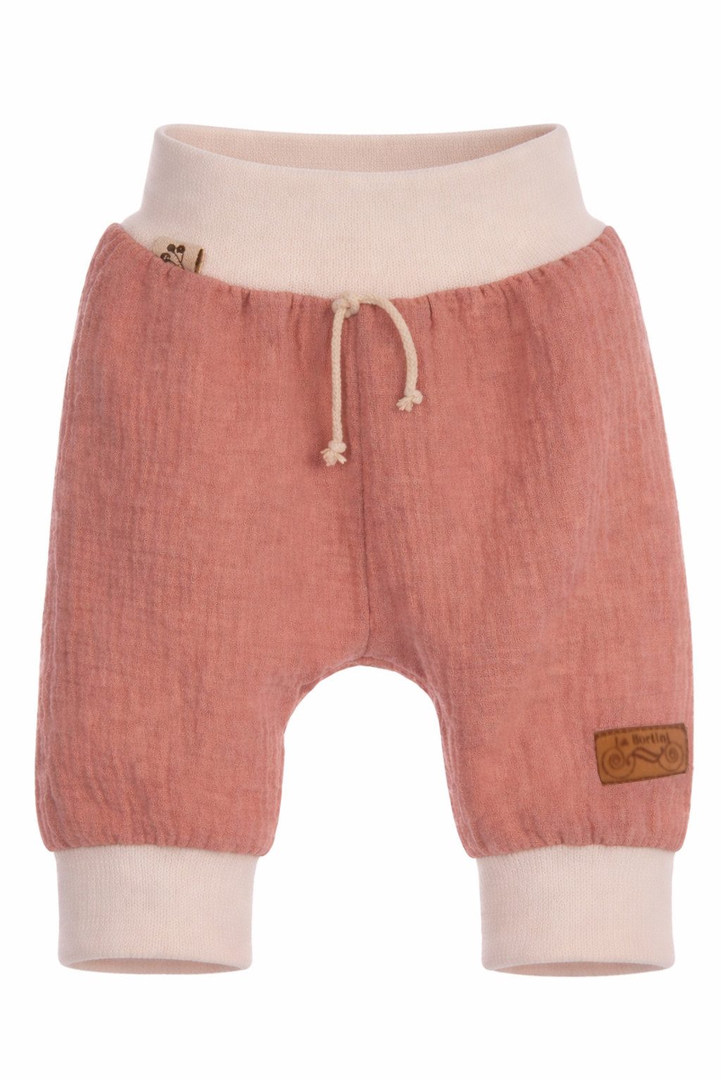 La Bortini Schlupfhose Baby Hose Pumphose aus Musselin Babyhose unisex für Neugeborene luftig, sommerlich, weich, 44 50 56 62 68 74 80 86