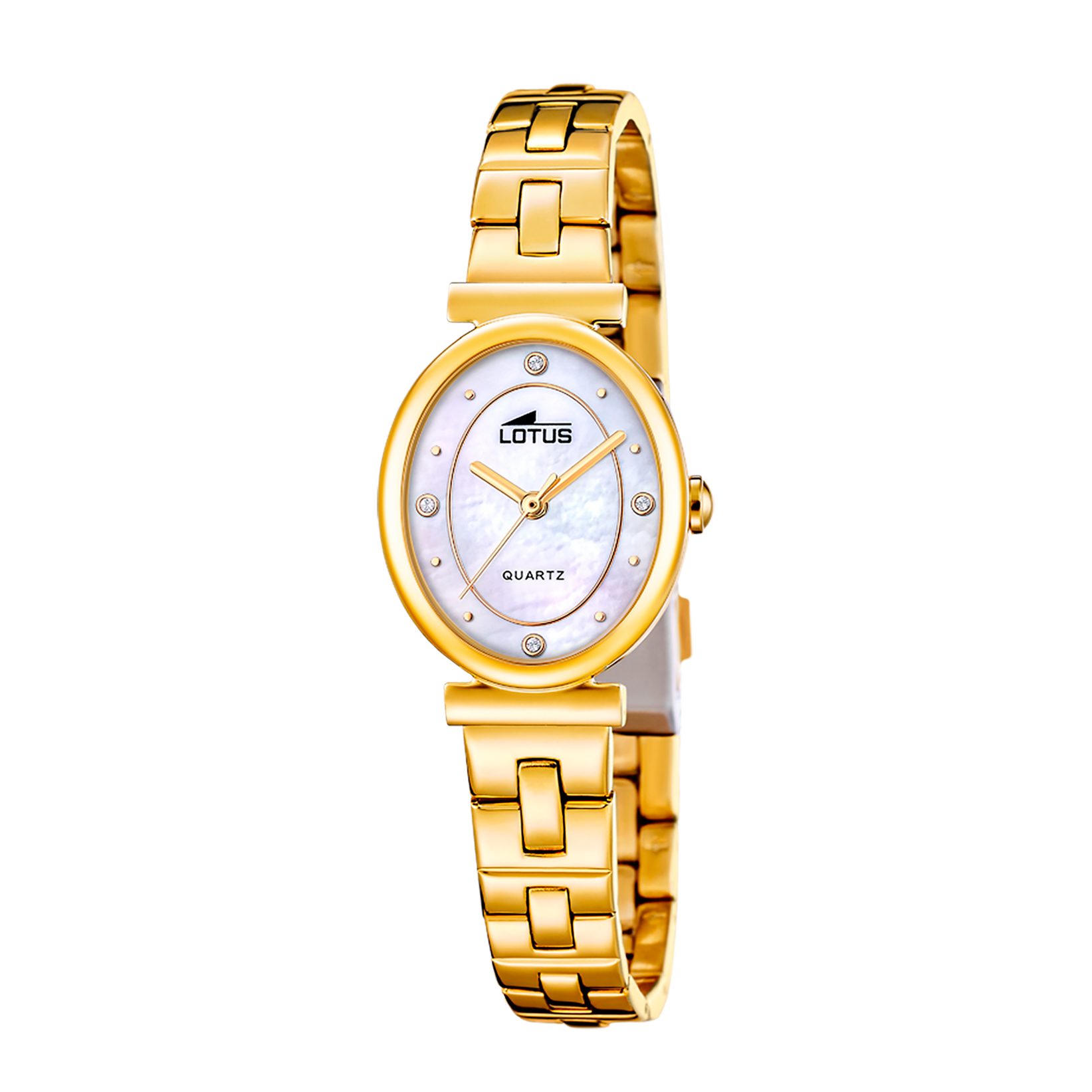 Lotus Quarzuhr 2Gether 19018_1, (Set, 2-tlg., mit Armband), Armbanduhr, Damenuhr, Edelstahlarmband, Ideal auch als Geschenk