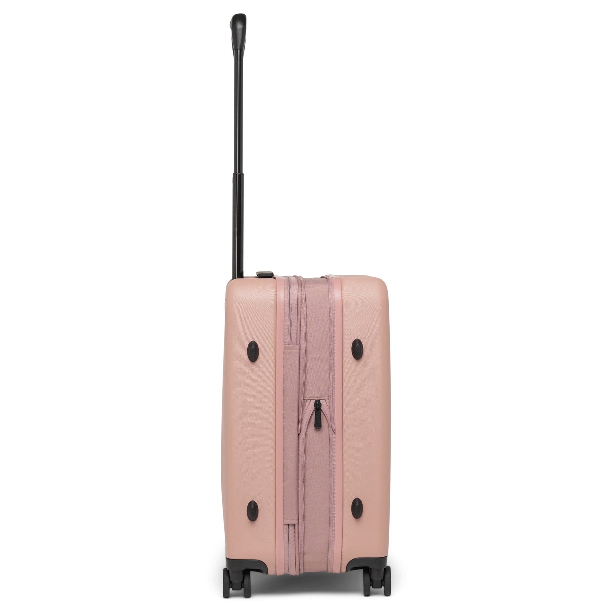 Herschel Koffer Heritage Hardshell - 4-Rollen Kabinentrolley 55 cm erw. (ash rose), 4 Rollen Rollen