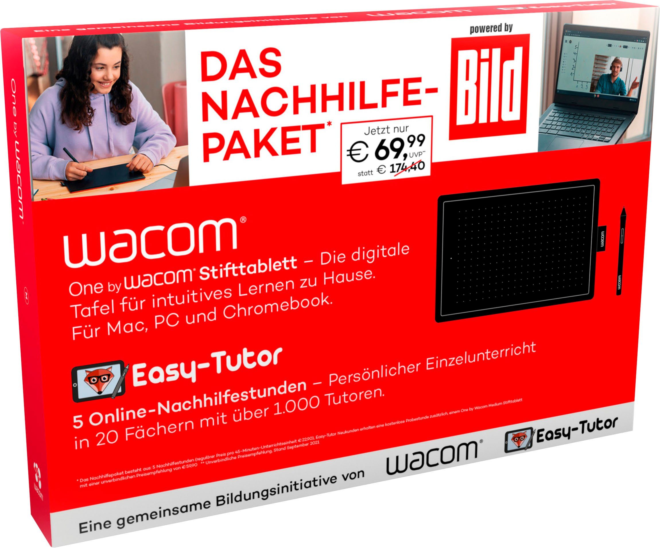 Wacom One by Wacom Nachhilfepaket Grafiktablett (10,1", 0 GB, Windows)  online kaufen | OTTO