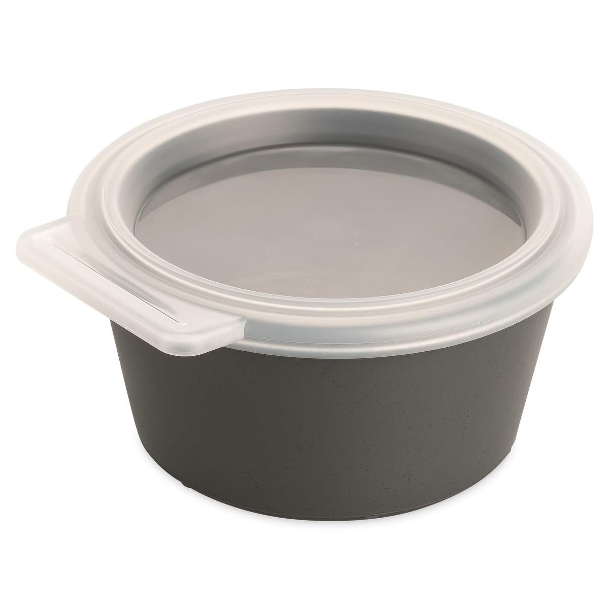 KOZIOL Geschirr-Set koziol Schale MOVE BOWL 8133800 Deckel 250ml ash grey