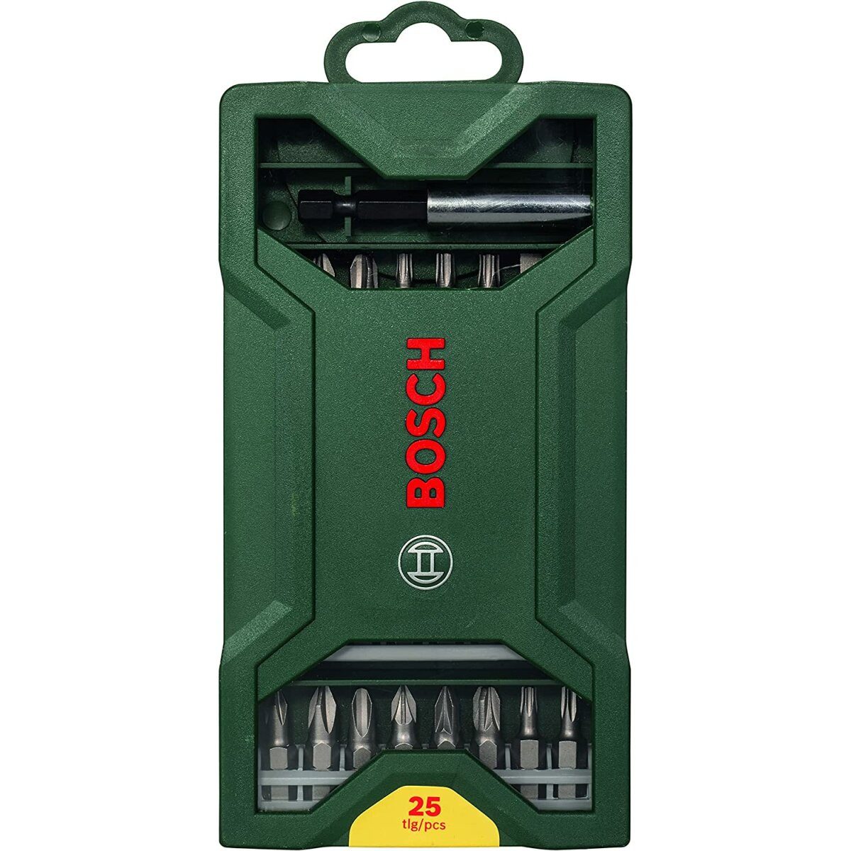BOSCH Bohrer- und Bitset 25tlg. Mini-X-Line Schrauberbit-Set (PH-, PZ-, Hex-, T-, S-Bit