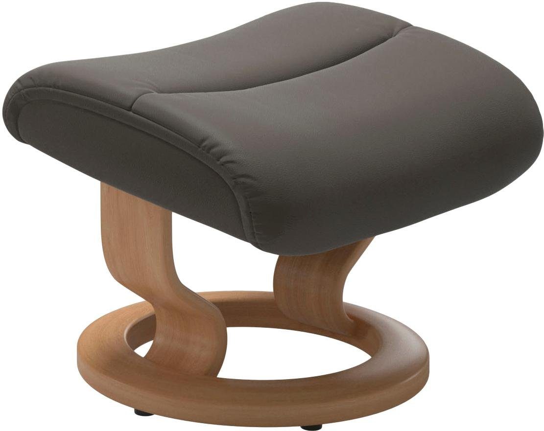 Größe mit (Set, Stressless® Hocker), Relaxsessel View Classic Base, Relaxsessel Eiche mit L,Gestell