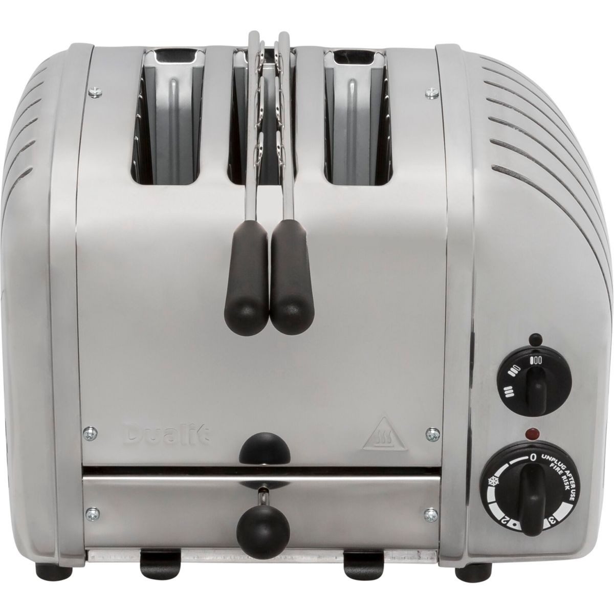 Dualit Toaster 2+1 Combi Toaster inkl. Pinza Toast poliert