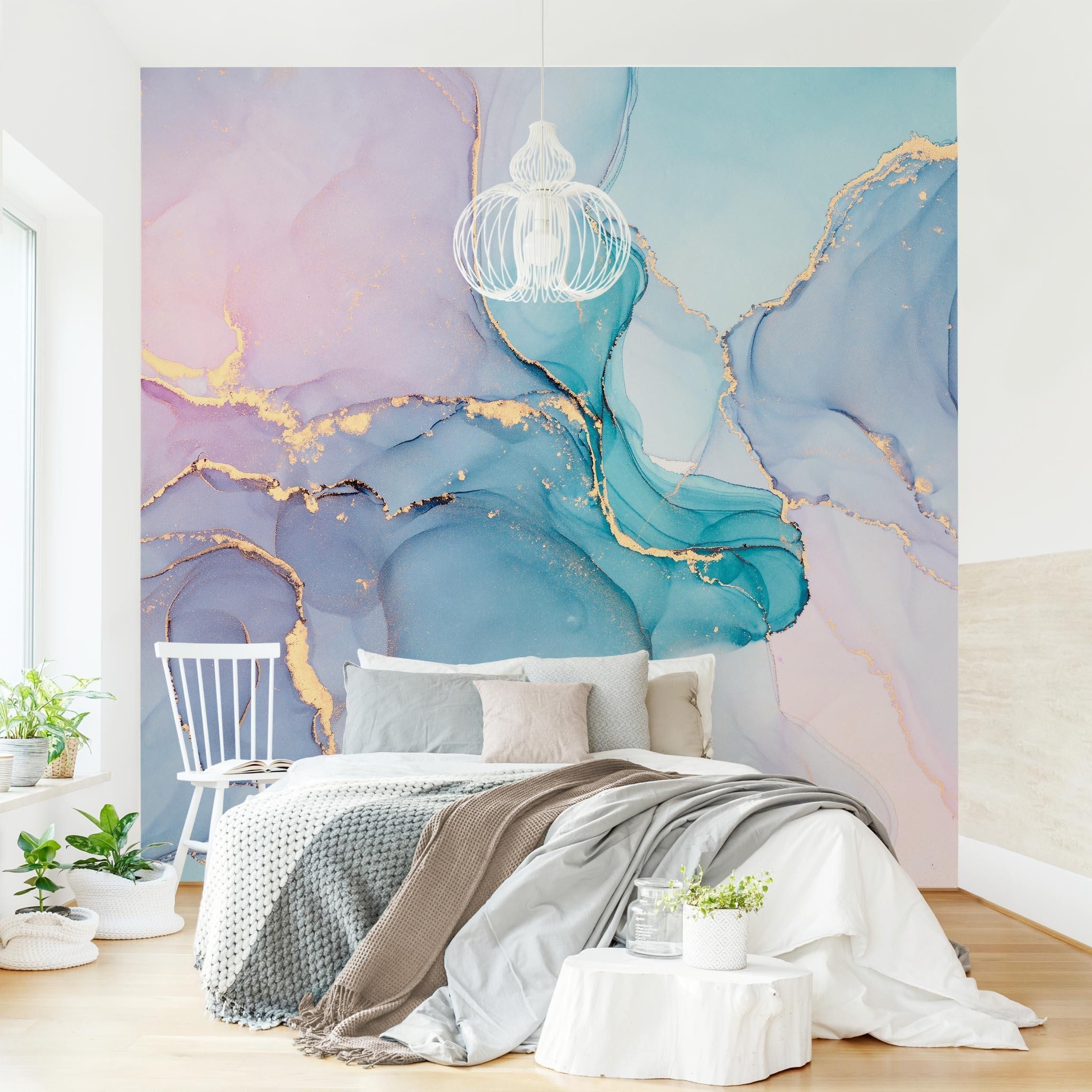Bilderdepot24 Fototapete Vliestapete bunt mit Motiv Abstrakt, Glatt, Matt, (Vliestapete inkl. Kleister oder selbstklebend), geruchsfrei Bildtapete Vlies Wohnzimmer Schlafzimmer