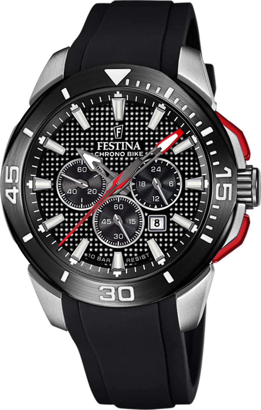 Festina Quarzuhr Herrrenchronograph, Edelstahl - Festina Modell: 20642_4 günstig online kaufen