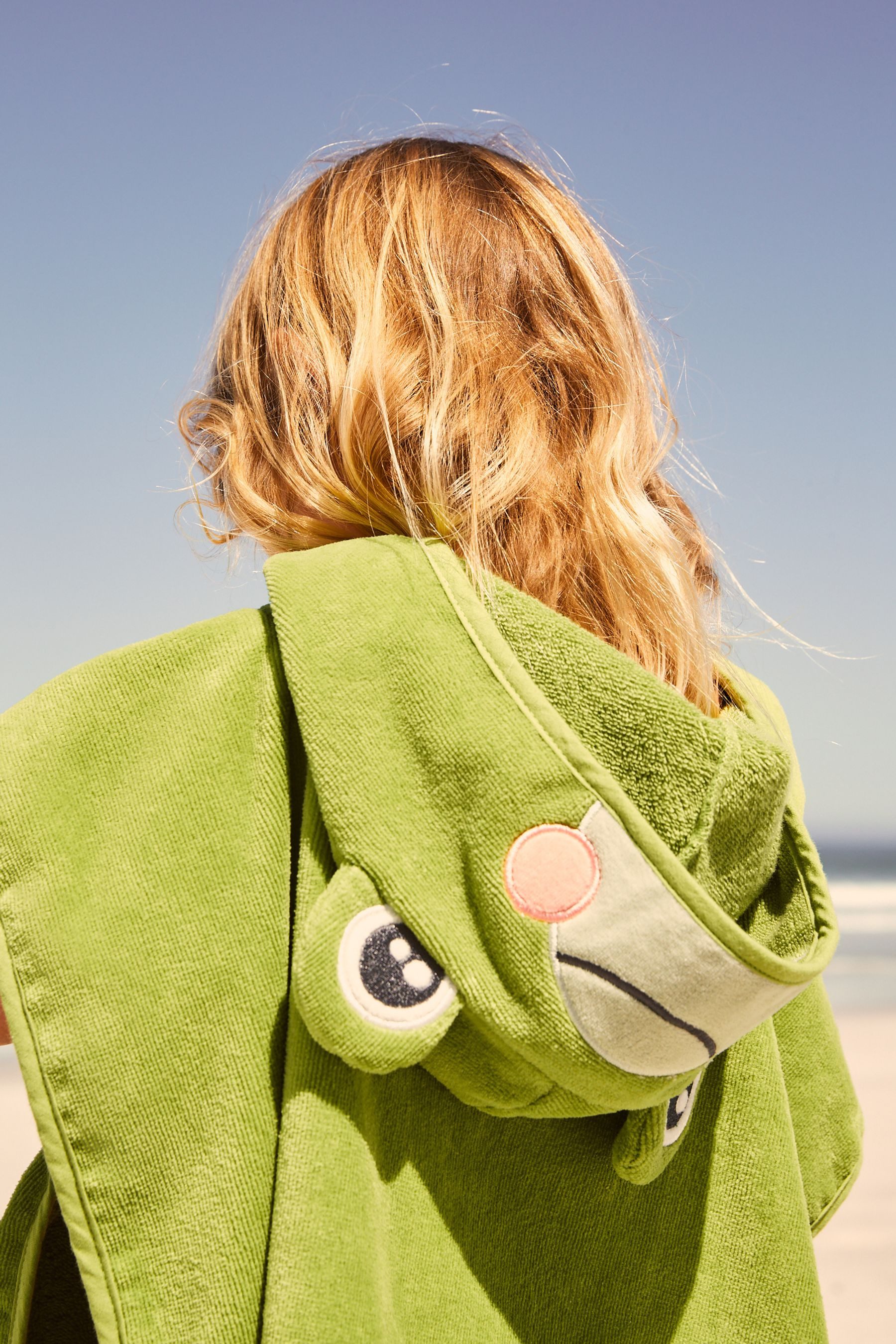 Next Badeponcho Poncho aus Frottee, Baumwolle