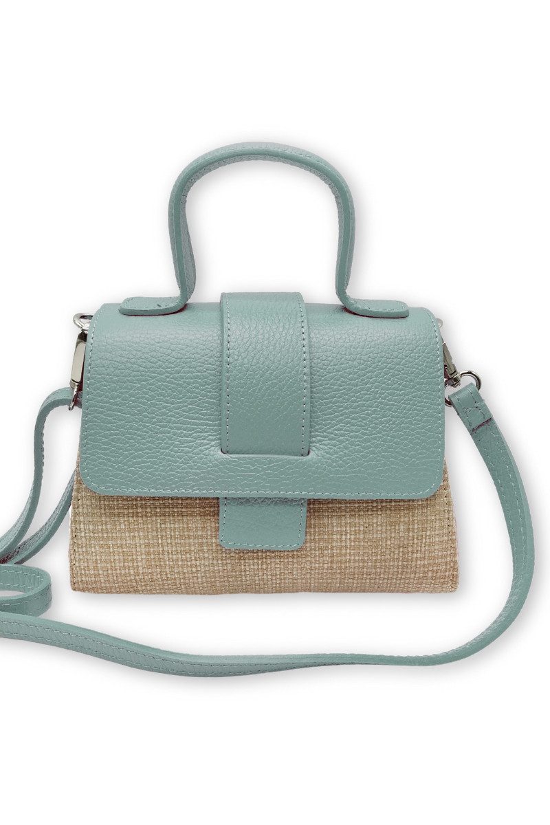 Luise Steiner Handtasche Trachtentasche - BASTI - navy, salbei, sky, tanne