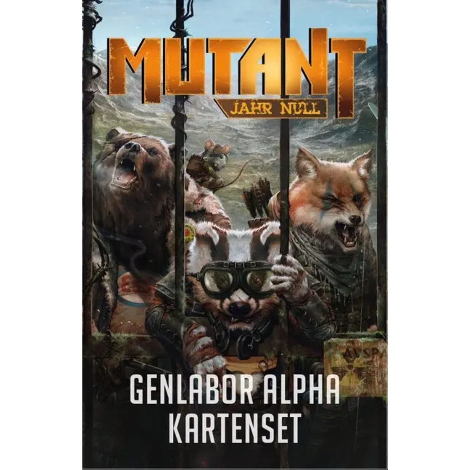 Uhrwerk Verlag Spiel Mutant: Genlabor Alpha - Kartenset