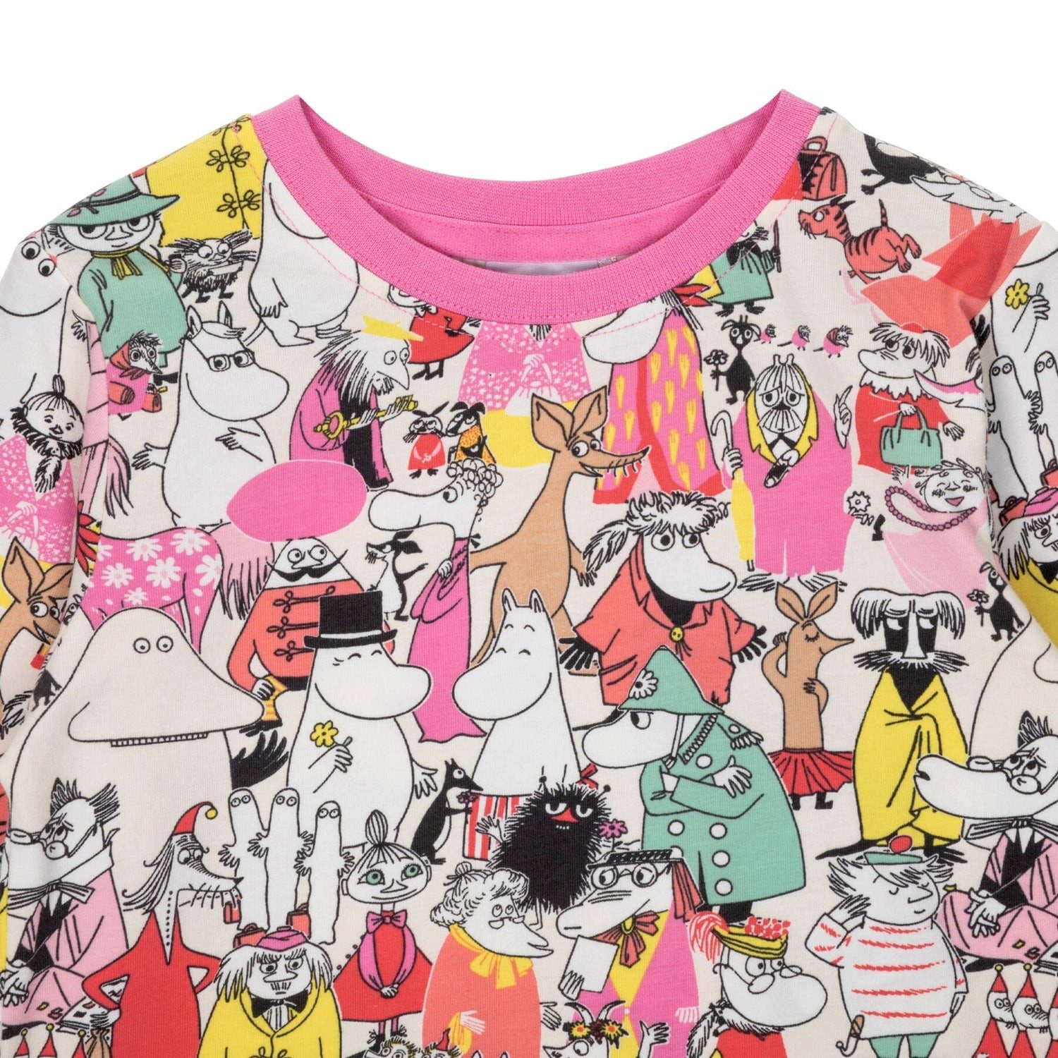 Moomin by Martinex Langarmshirt MOOMIN Kinder Longsleeve „Class Reunion“ Off-white – © Moomin Characte