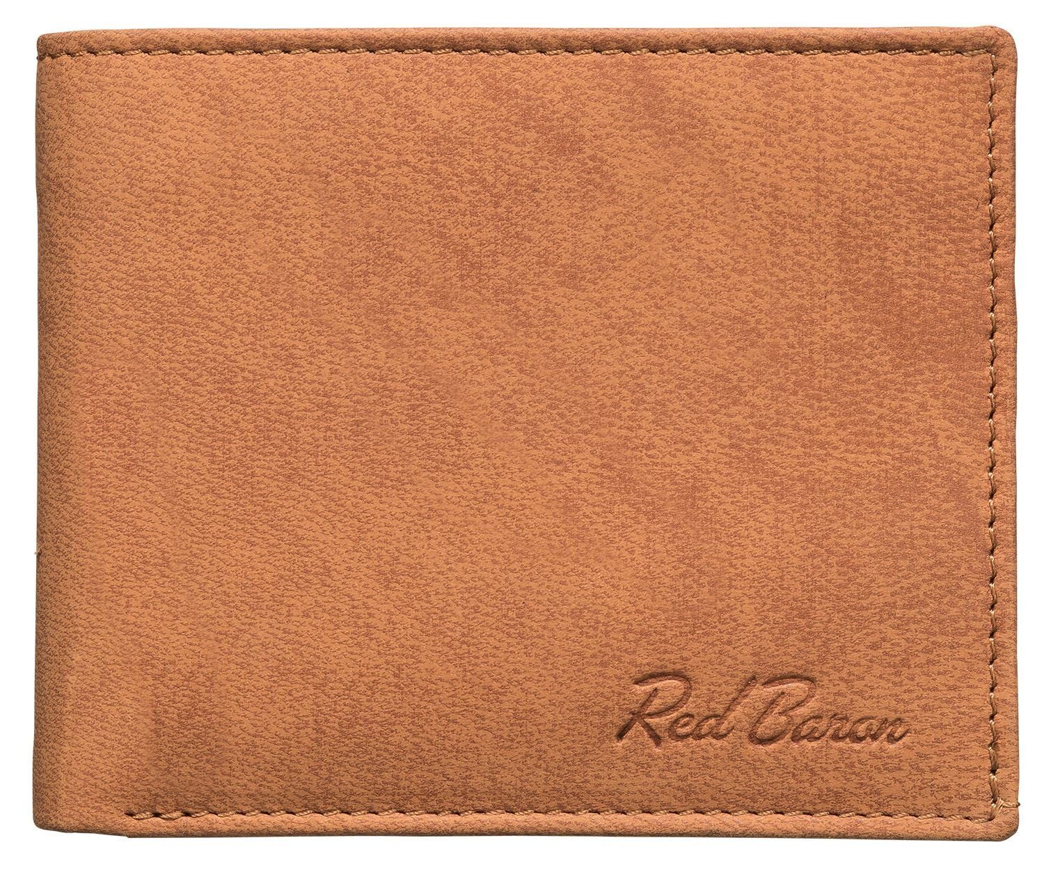 Geldbörse Geldbeutel Leder Braun RB-WT-006-02