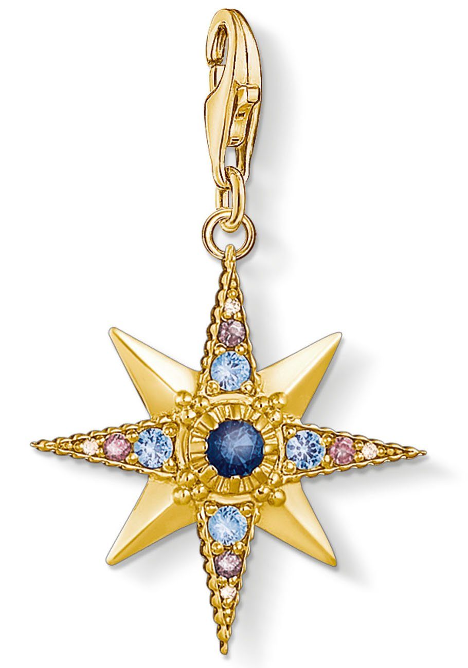 THOMAS SABO Charm Karma In Argento 925 Con Zirconia – Portafortuna Da Infilare Per Bracciale O Collana