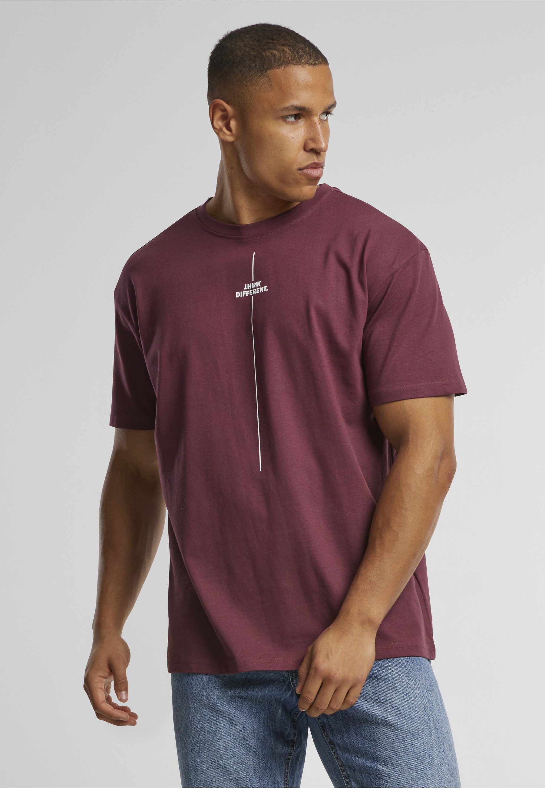 Merchcode T-Shirt Merchcode Herren Think Different Heavy Oversized Tee (1-tlg)