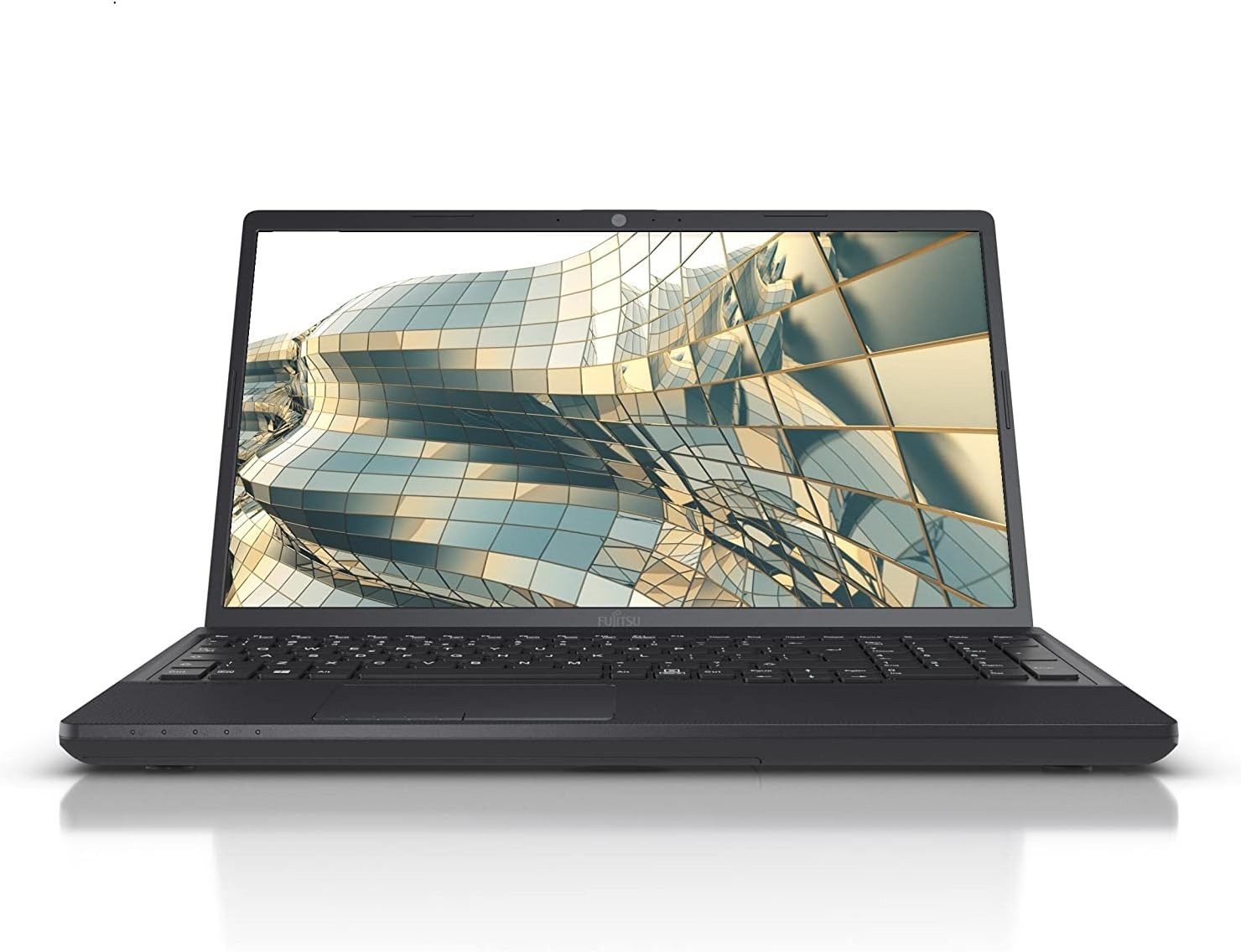 Fujitsu A3510 Laptop – Intel i3, Windows 11 Pro, Office & Homeoffice Notebook (39,6 cm/15.6 Zoll, Intel Core i3 1005G1, Intel UHD Graphics, 8 GB, 256 GB SSD, Business Laptop Notebook, HD Webcam, SD Kartenleser)